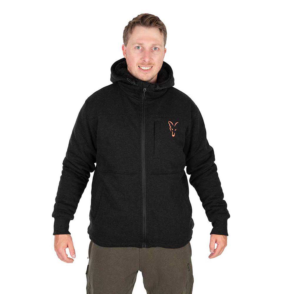 Fox International Collection Sherpa Full Zip Sweatshirt Schwarz XL Mann von Fox International