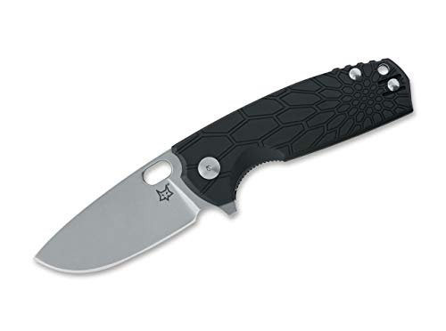 Fox Knives 01FX319 Taschenmesser Core Satin, Klingenlänge: 8,0 cm, FRN, mehrfarbig, Schwarz von Fox Knives