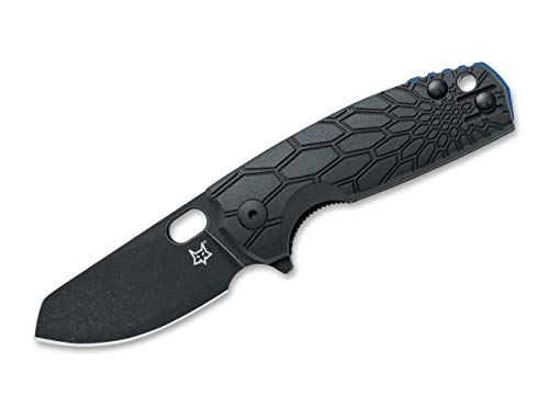 Fox Knives Unisex – Erwachsene Baby Core Black Taschenmesser, Schwarz, 14,5 cm von Fox Knives