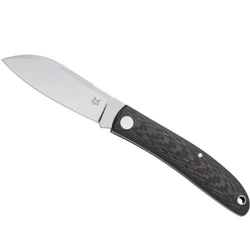 Fox LIVRI Messer, Schwarz, 15,5 cm von Fox Knives