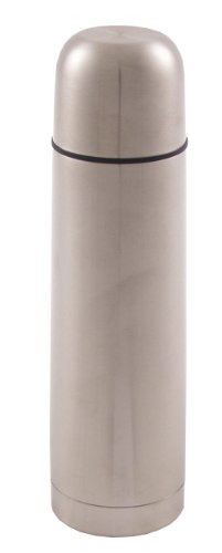 Fox Outdoor Isolierflasche Vakuum Schnellverschluss Edelstahl, silber, 1 liter von Fox Outdoor