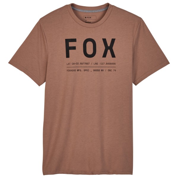 FOX Racing - Non Stop S/S Tech Tee - Funktionsshirt Gr M braun von Fox Racing