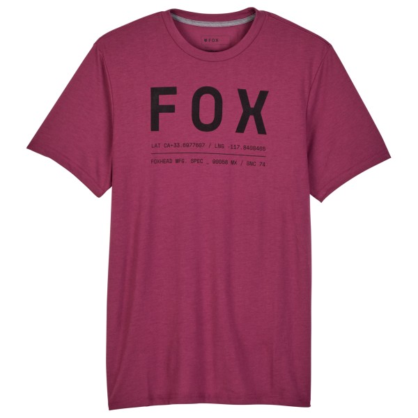 FOX Racing - Non Stop S/S Tech Tee - Funktionsshirt Gr XXL lila von Fox Racing