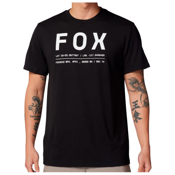 FOX Racing - Non Stop S/S Tech Tee - Funktionsshirt Gr XXL schwarz von Fox Racing