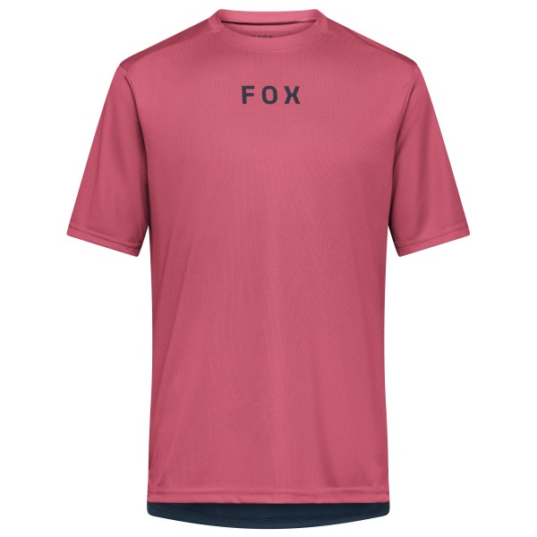 FOX Racing - Ranger S/S Jersey Wordmark - Radtrikot Gr L rot von Fox Racing