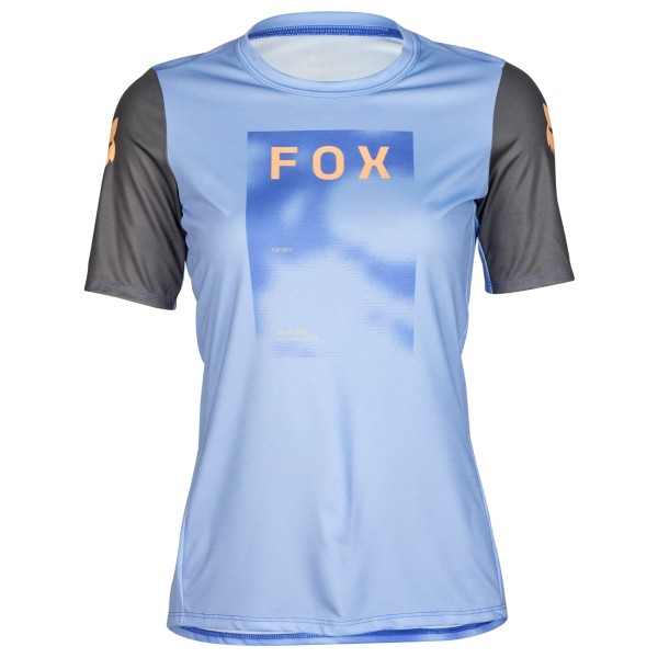 FOX Racing - Women's Ranger S/S Jersey Taunt - Radtrikot Gr L blau von Fox Racing