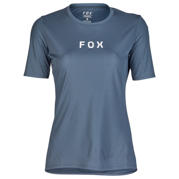 FOX Racing - Women's Ranger S/S Jersey Wordmark - Radtrikot Gr XS blau von Fox Racing