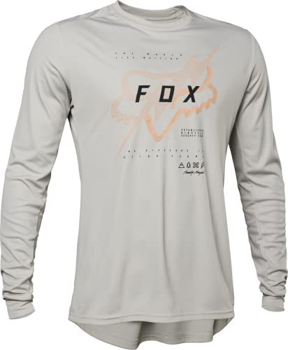 Fox Racing Herren Langärmliges Jersey Ranger Jectr Hemd, Jectr - Vintage White, M EU von Fox Racing