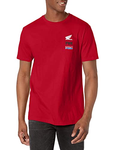 Fox Racing Herren Premium-t-shirt Honda Wing T Shirt, Flame Red 3, S EU von Fox Racing