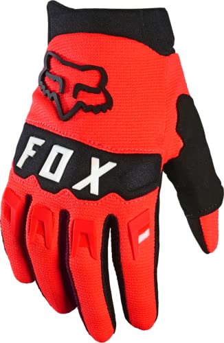 Fox Racing Kinderhandschuh, Unisex, fluoreszierend, Rot, Größe YXS von Fox Racing