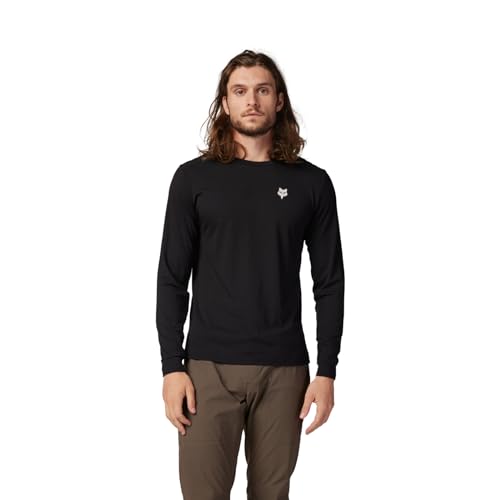 Koszulka ROWEROWA Z DŁUGIM RĘKAWEM Fox Ranger DR Shepherds Black L von Fox Racing