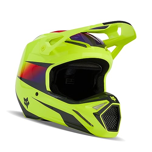Fox Racing Unisex-Adult Bike Helmet Fox V1 Flora Yellow S von Fox Racing