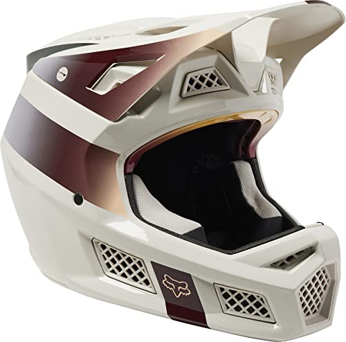 Fox Racing Unisex-Adult Helmet Fox Rampage PRO Carbon MIPS GLNT Vintage White L von Fox Racing