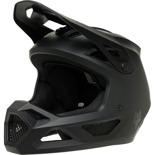 Fox Racing YTH Rampage Helmet - Unisex - Fahrrad Helm, Leichtgewicht, Belüftungssystem, MIPS Technologie,Matte Black,M von Fox Racing