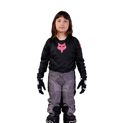 Fox Racing Yth Girls Blackout Jersey Windbreaker Unisex Kinder, Schwarz, M von Fox Racing