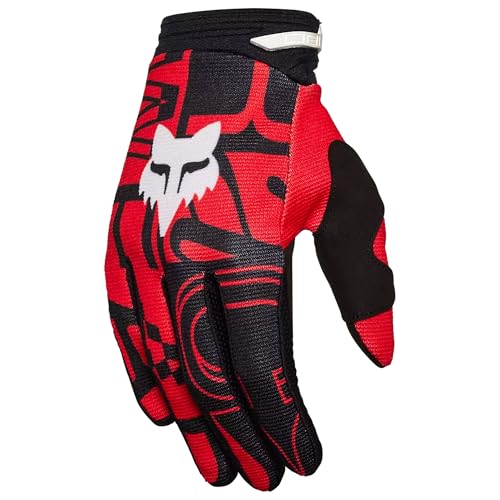 Gloves Fox JUNIOR 180 Race SPEC Fluorescent RED YXS von Fox Racing