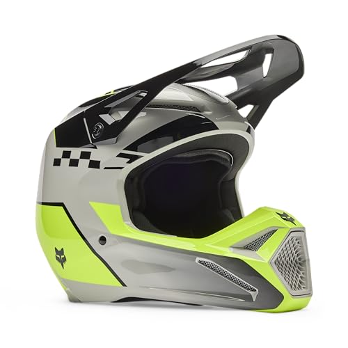 Helmet Fox V1 Collect Grey/Yellow L von Fox Racing