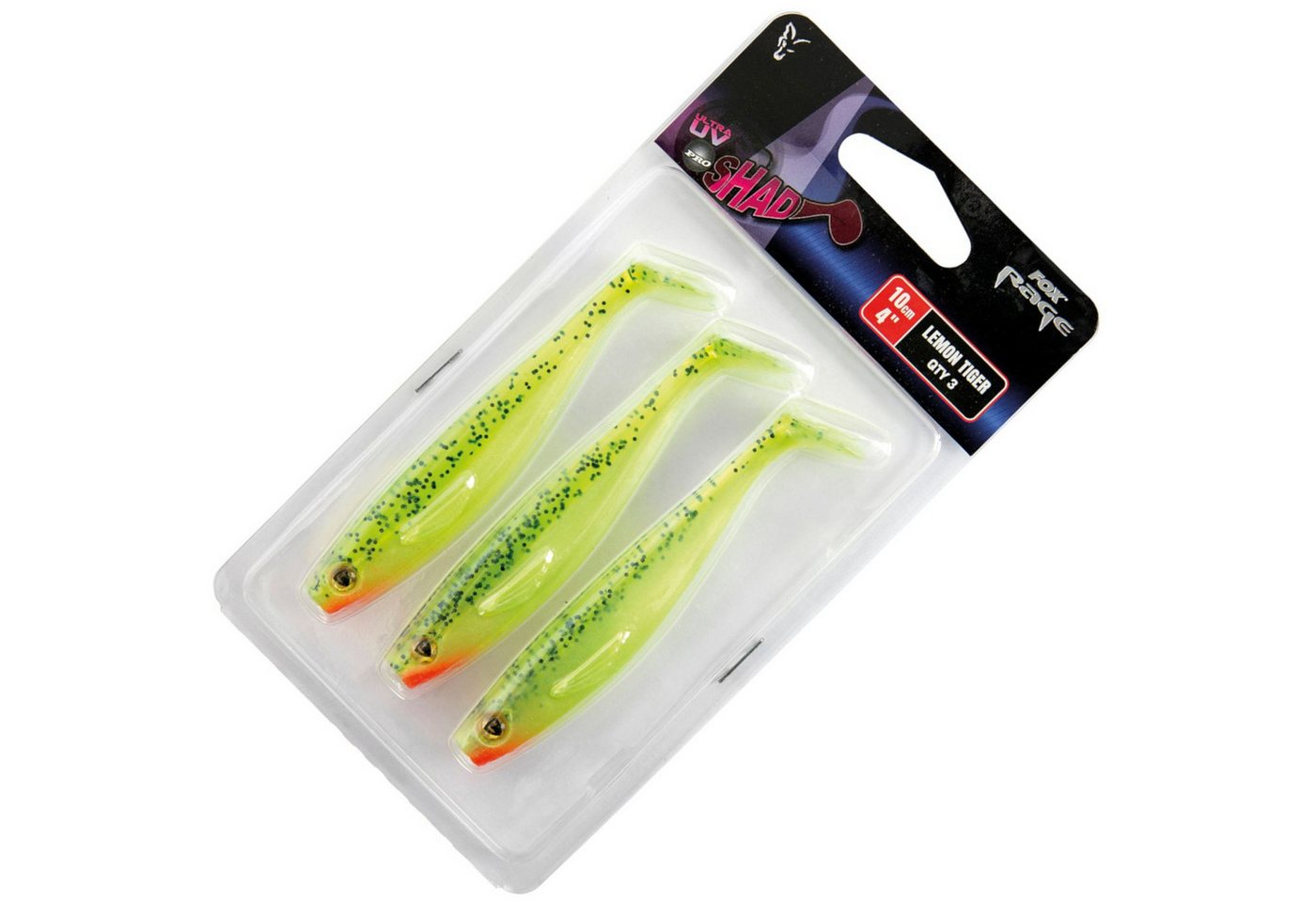 Fox Rage Kunstköder Fox Rage Pro Shad 10cm - 3 Gummifische von Fox Rage