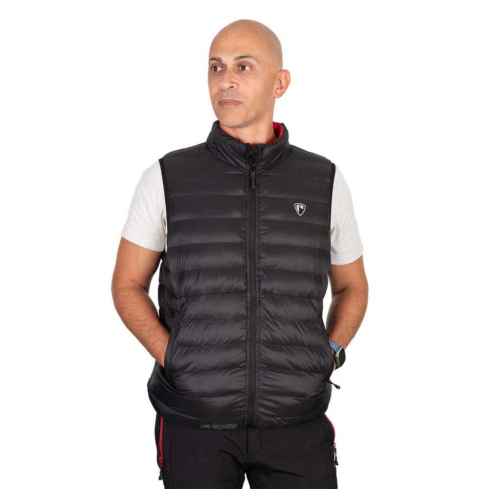 Fox Rage Logo Revrsible Vest Schwarz 2XL Mann von Fox Rage