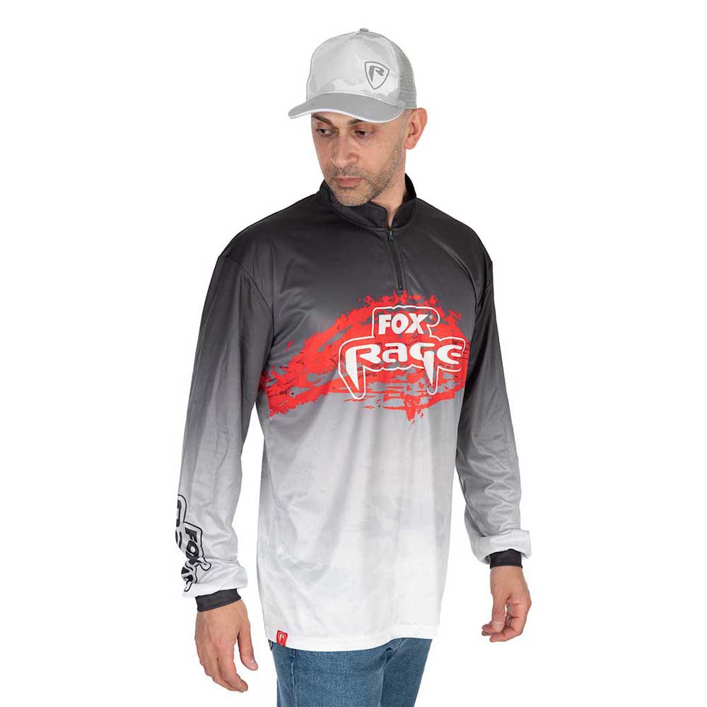 Fox Rage Performance Long Sleeve T-shirt Grau 3XL Mann von Fox Rage