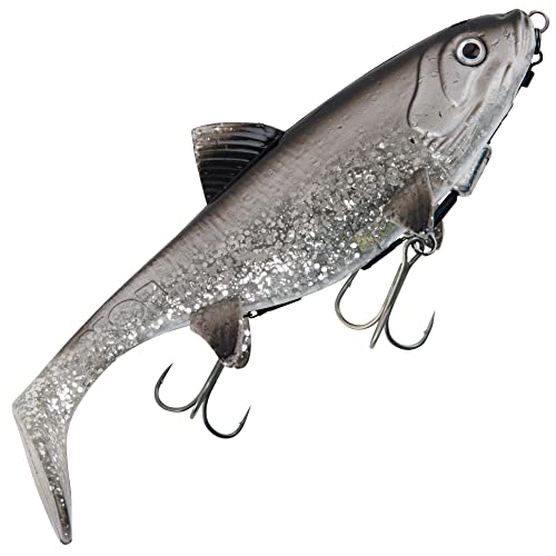 Fox Rage Replicant Shallow - Gummifisch, Farbe:UV Silver Bait Fish, Länge/Gewicht:18cm - 65g von Fox Rage
