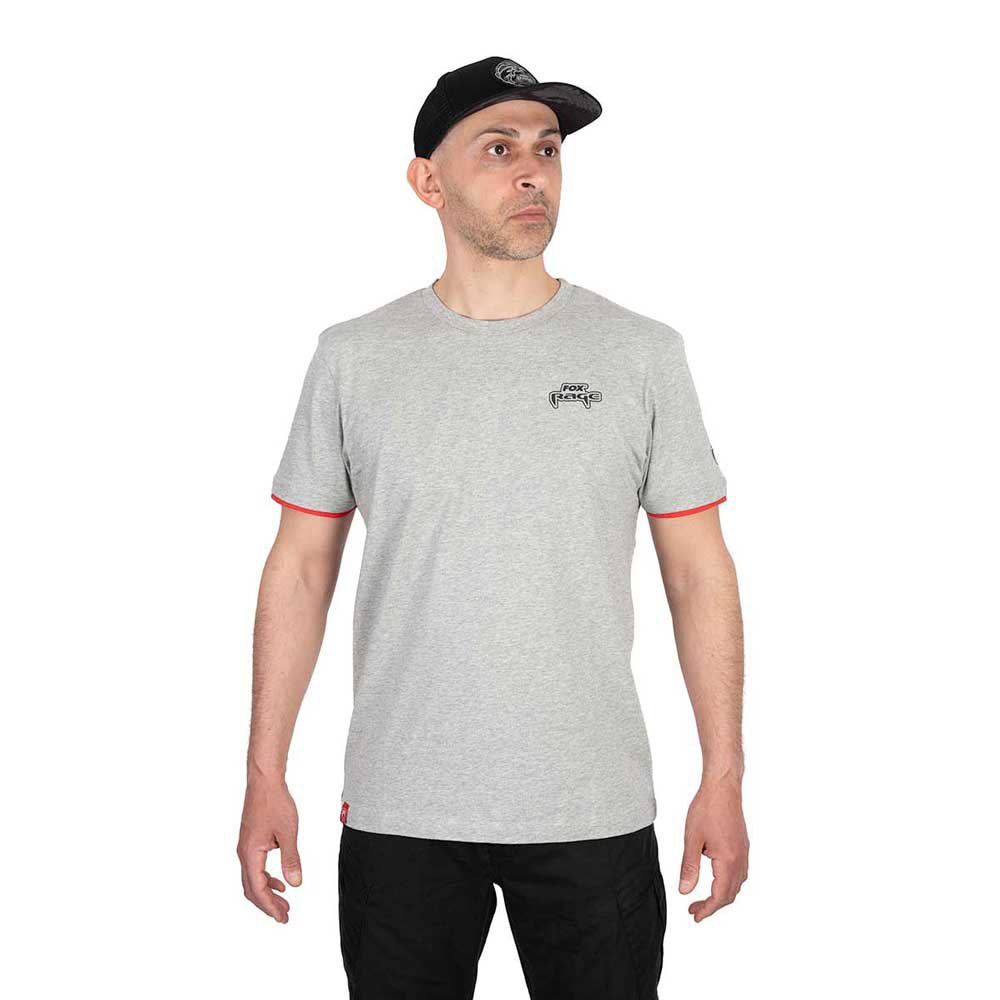 Fox Rage Voyager Short Sleeve T-shirt Grau 2XL Mann von Fox Rage