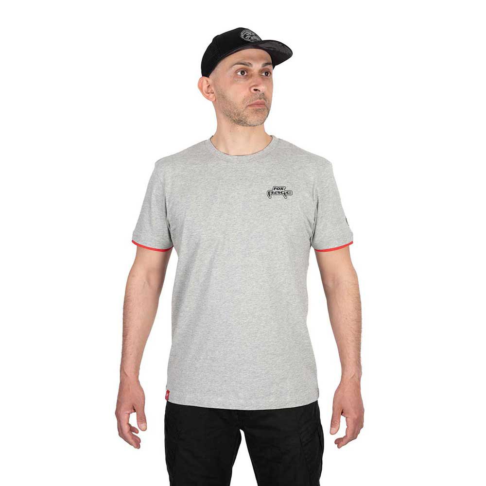 Fox Rage Voyager Short Sleeve T-shirt Grau L Mann von Fox Rage