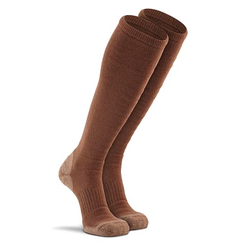 FoxRiver Men's Fatigue Fighter Over The Calf Socks Large, 1 Pack Coyote Brown Socks with Upgraded Air Flow & Ultimate Comfort - Coyote Brown - x Large von FOX RIVER