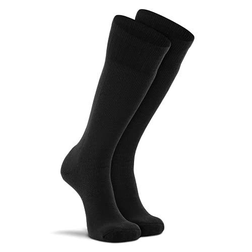 FoxRiver Wick Dry Socken für Herren, extra gepolstert, wadenhoch, Stiefelsocken für stickige, super bequeme und frische Füße, Schwarz, Größe L (6078) von FOX RIVER
