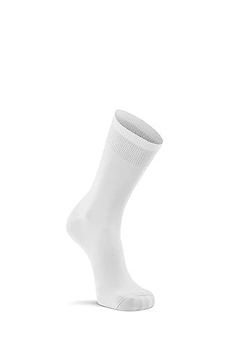 FoxRiver Wick Dry Coolmax Crew Liner Socken, ultraleicht, Unisex-Sockeneinlagen für Menand Frauen mit feuchtigkeitsableitendem Stoff, Weiß, Größe S, (4321) von FOX RIVER