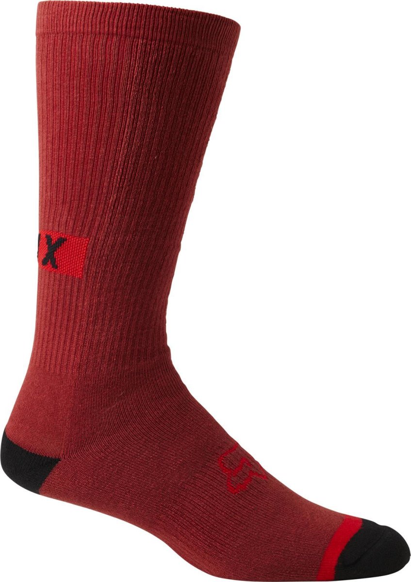 10" Defend Crew Sock [Rd Cly] von Fox