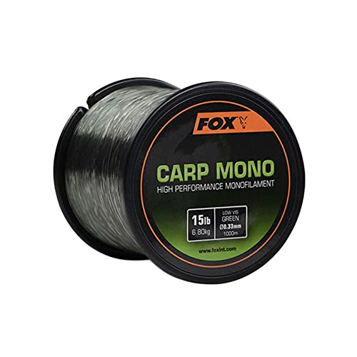 FOX Karpfen Mono Low Vis Green 1000m (5,4 kg) von Fox
