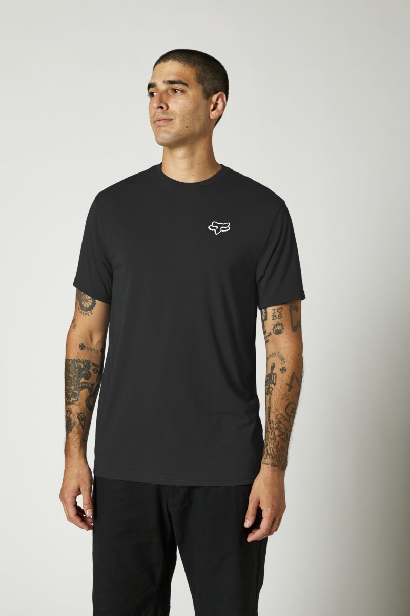 Fox Burnt Ss Tech T-Shirt [Blk] von Fox