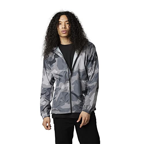 Fox Geology Camo Windbreaker Jacke, Schwarz/Camo, Schwarz/Camo, L von Fox