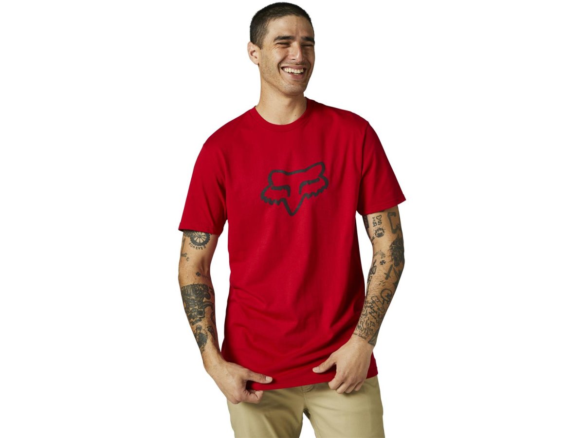 Fox Legacy Fox Head Ss T-Shirt [Flm Rd] von Fox