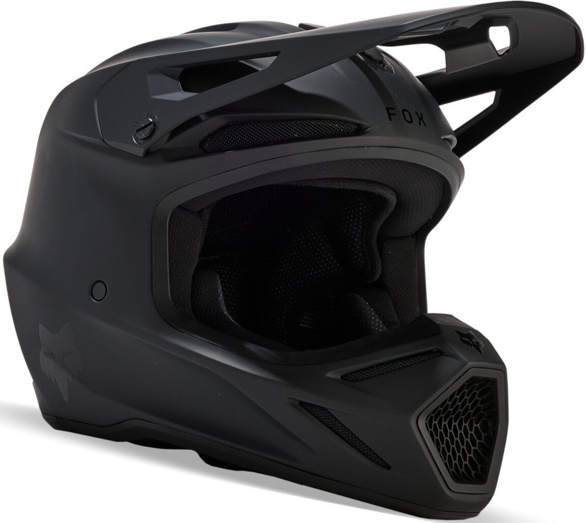 Fox Racing Motocrosshelm V3 Solid MIPS Motocross Helm, Visier von Fox Racing