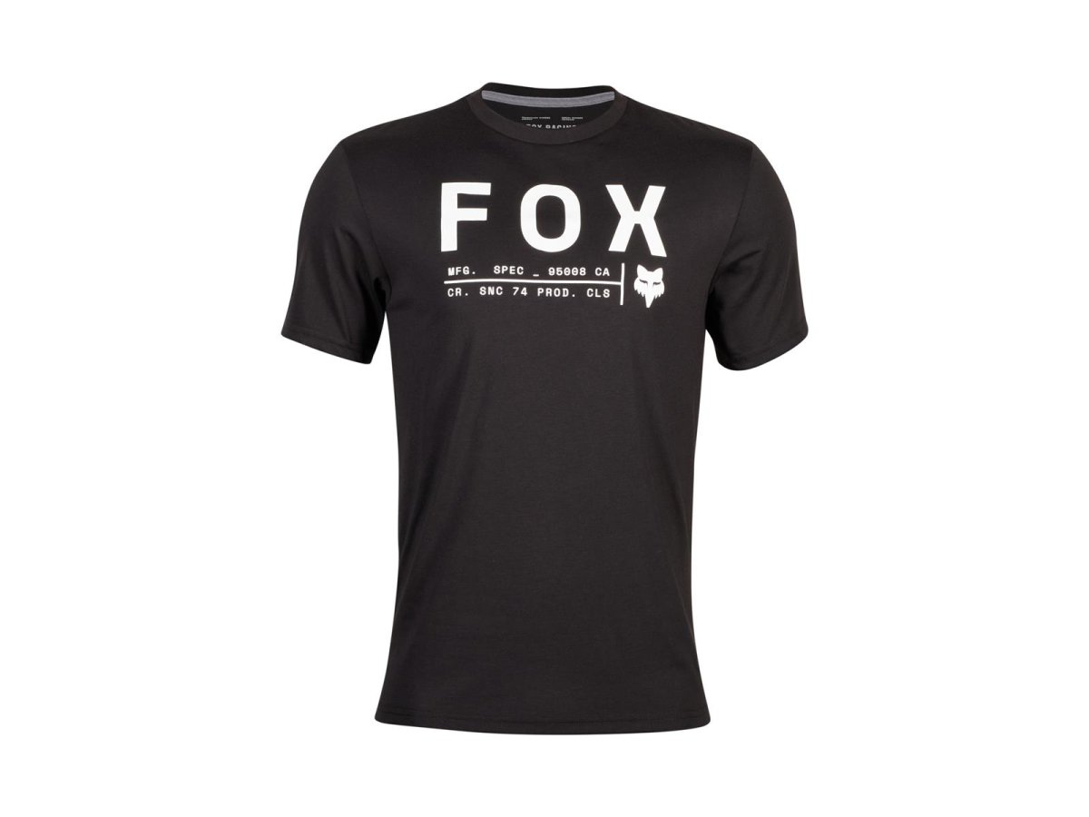 Fox Non Stop Tech T-Shirt Blk von Fox