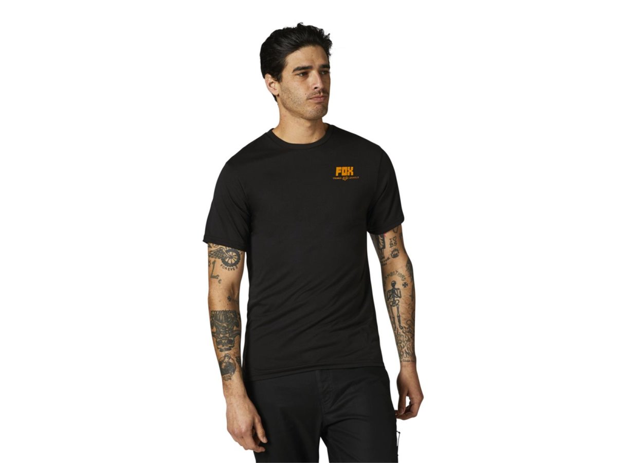 Fox Tread Lightly Ss Tech T-Shirt [Blk] von Fox