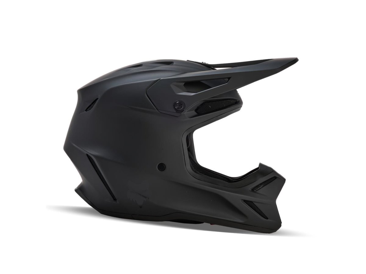 Fox V3 Solid Helm [Mt Blk] von Fox
