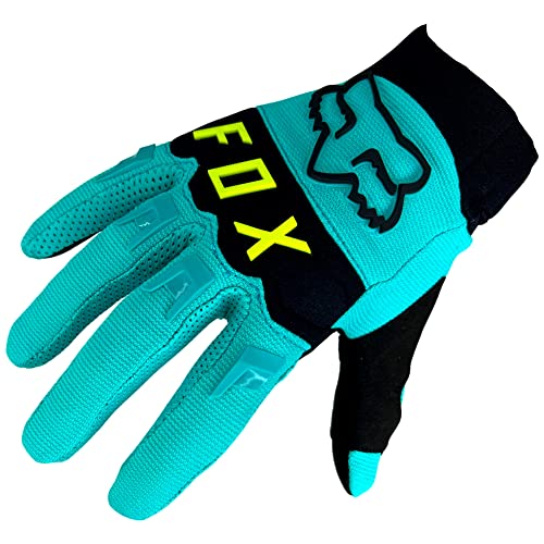 Fox DIrtpaw Glove Fahrrad Handschuhe Schwarz (Teal, L) von FoxGloves