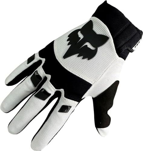Fox Dirtpaw Glove Fahrrad MTB/MX Cross Langfinger Handschuhe (Weiss, L = Large) von FoxGloves
