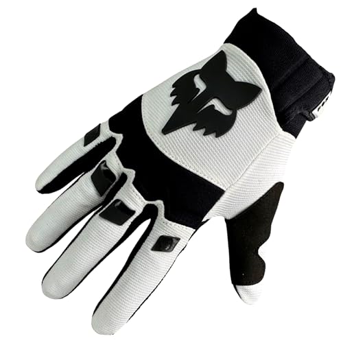 Fox Dirtpaw Glove Fahrrad MTB/MX Cross Langfinger Handschuhe (Weiss, S = smal) von FoxGloves