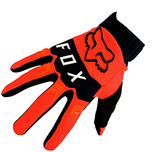 Fox Dirtpaw Glove Fahrrad MTB/MX Cross Langfinger Handschuhe (Neon Orange, M = Medium) von FoxGloves