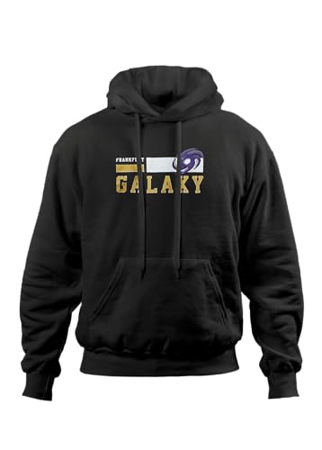 Frankfurt Galaxy Hoodie - Unisex - Black - L von Frankfurt Galaxy