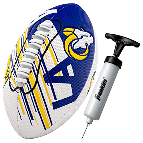 FQQF Franklin Sports NFL Los Angeles Rams Football - Youth Mini Football - 8.5" Football- SPACELACE Easy Grip Texture- Perfect for Kids ! von Franklin Sports