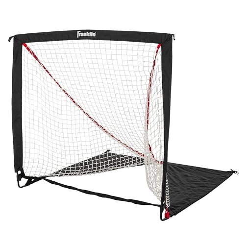 Franklin Sports Backyard Lacrosse Goal - Kids Portable Mini Lacrosse Training Net - Lacrosse Training Equipment - Easy Assemble Lax Goal for Practice - Perfect for Youth Training - 4' Feet x 4' Feet von Franklin Sports