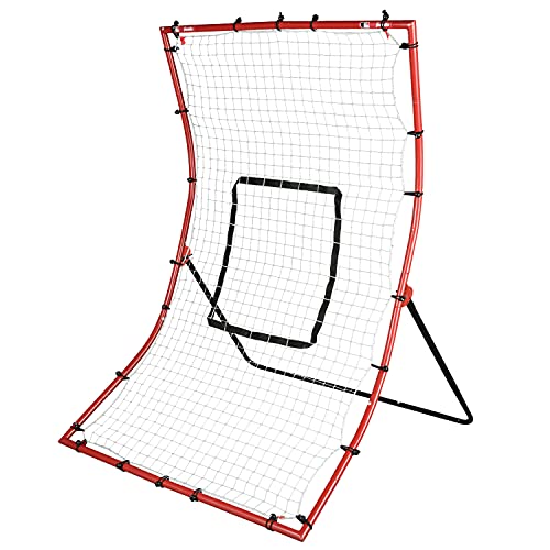 Franklin Sports Baseball-Rebounder-Netz – Baseball + Softball Pitchback Net + Pitching Target – Rückprallnetz für alle Winkel – Return Fielding Trainer – 111,8 cm von Franklin Sports