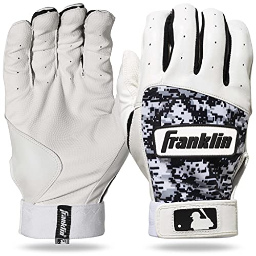 Franklin Sports MLB digi-camo Batting Handschuhe (Paar), Herren, Gray/White/Black Digi von Franklin Sports