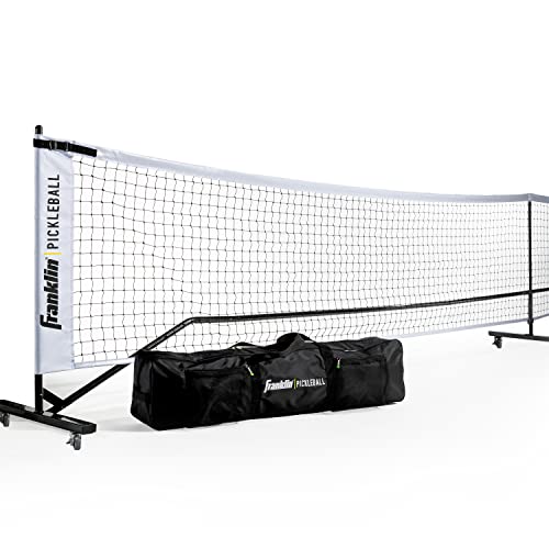 Franklin Sports Pickleball Net - Official Size with Wheels -Superior Portability von Franklin Sports
