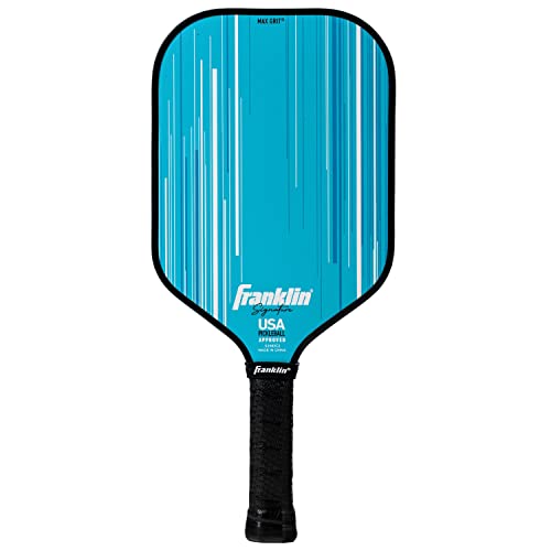 Franklin Sports Unisex-Erwachsene Pickleball Pickelball-Paddel, 13 mm, Pro Player – Blau, 13mm von Franklin Sports